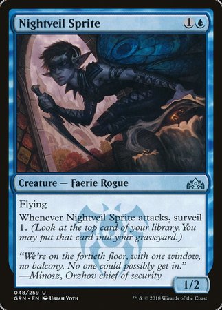 Nightveil Sprite [Guilds of Ravnica]-1