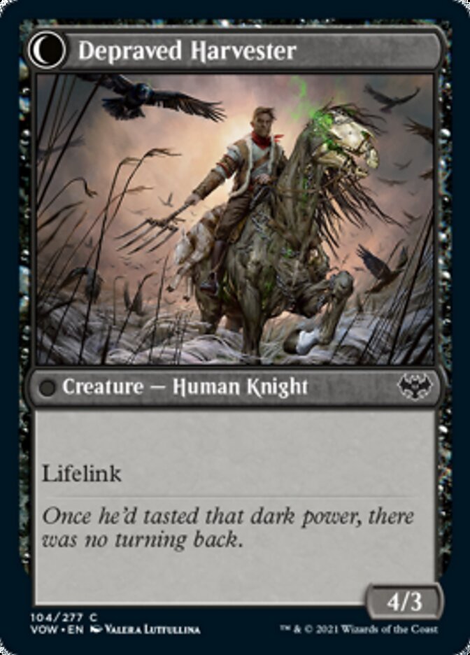 Desperate Farmer // Depraved Harvester [Innistrad: Crimson Vow]-2