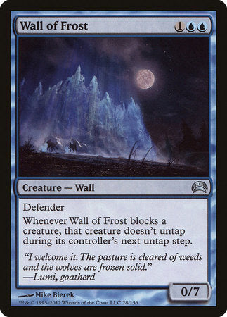 Wall of Frost [Planechase 2012]-1