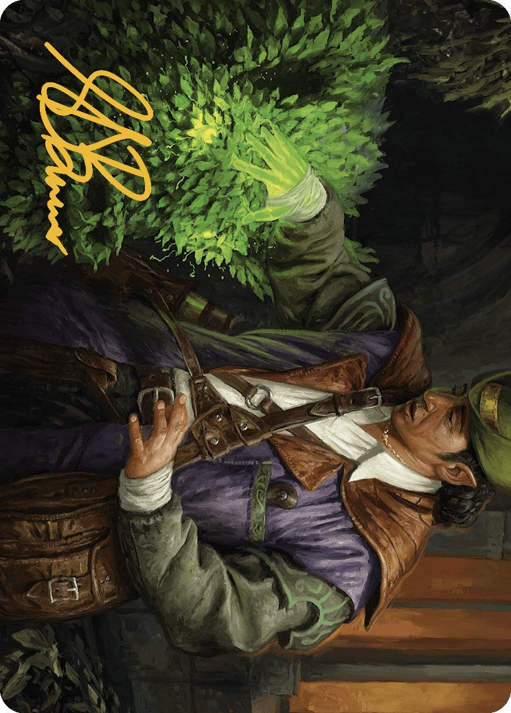 Hedge Whisperer Art Card (Gold-Stamped Signature) [Murders at Karlov Manor Art Series]-1
