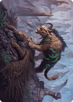 Axebane Ferox Art Card [Murders at Karlov Manor Art Series]-1