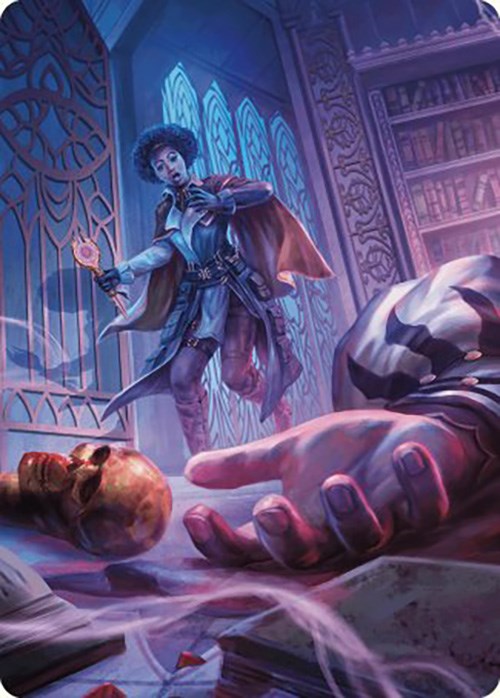 Deadly Complication Art Card [Murders at Karlov Manor Art Series]-1