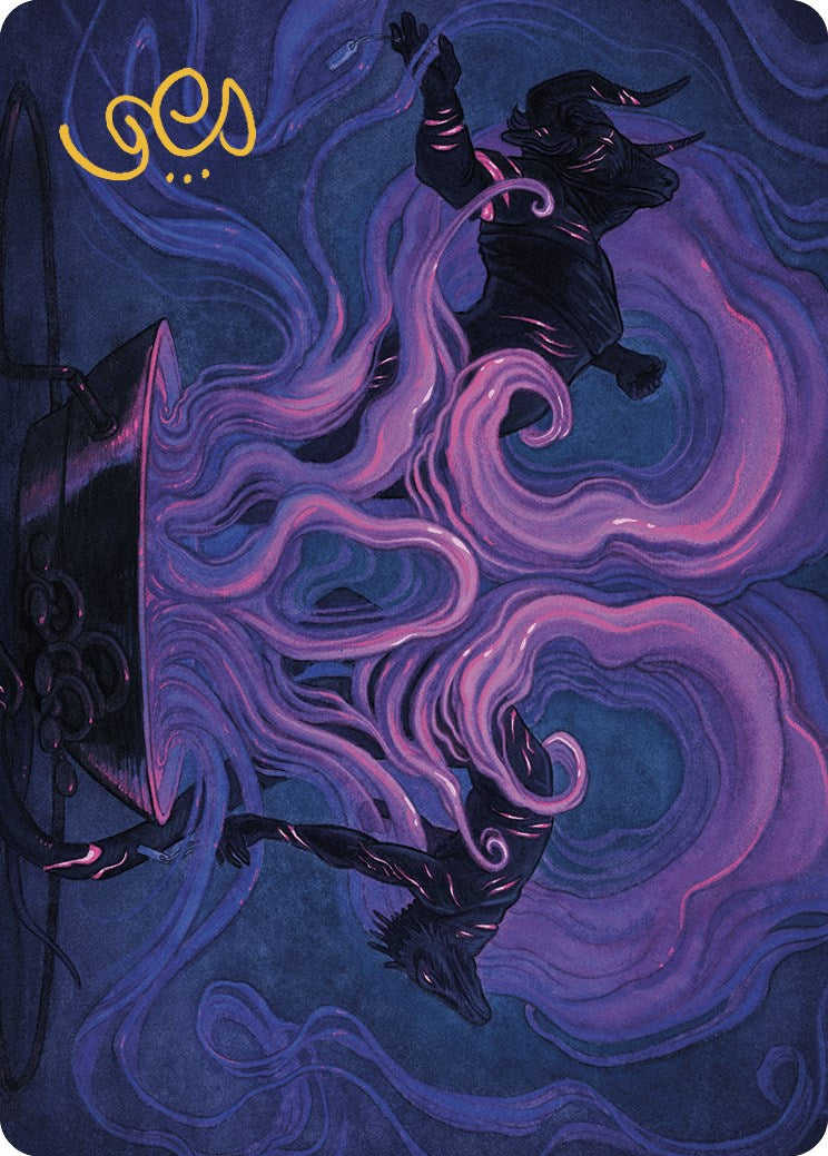 Macabre Reconstruction Art Card (Gold-Stamped Signature) [Murders at Karlov Manor Art Series]-1