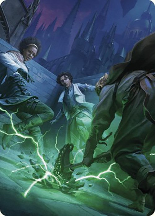 Fanatical Strength Art Card [Murders at Karlov Manor Art Series]-1