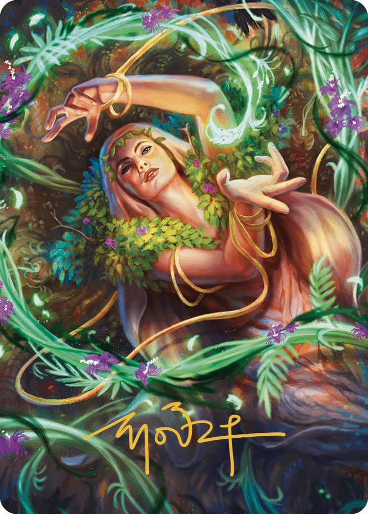 Insidious Roots Art Card (Gold-Stamped Signature) [Murders at Karlov Manor Art Series]-1