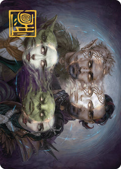 Illicit Masquerade Art Card (Gold-Stamped Signature) [Murders at Karlov Manor Art Series]-1
