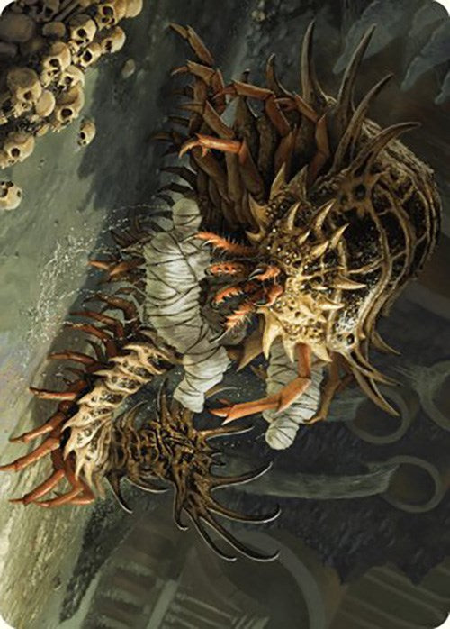 Rot Farm Mortipede Art Card [Murders at Karlov Manor Art Series]-1