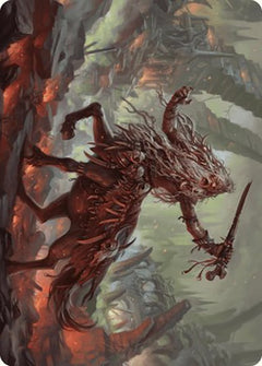 Yarus, Roar of the Old Gods Art Card (24/49) [Murders at Karlov Manor Art Series]-1