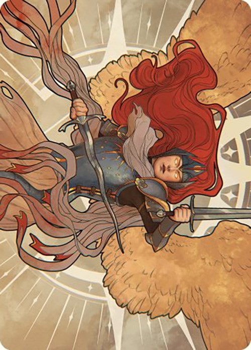 Aurelia, the Law Above Art Card (36/49) [Murders at Karlov Manor Art Series]-1