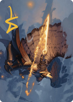Aurelia's Vindicator Art Card (Gold-Stamped Signature) [Murders at Karlov Manor Art Series]-1