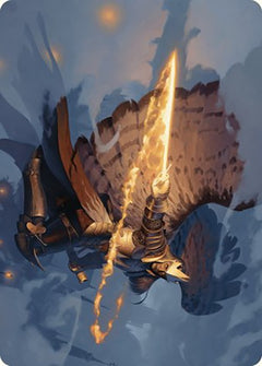 Aurelia's Vindicator Art Card [Murders at Karlov Manor Art Series]-1
