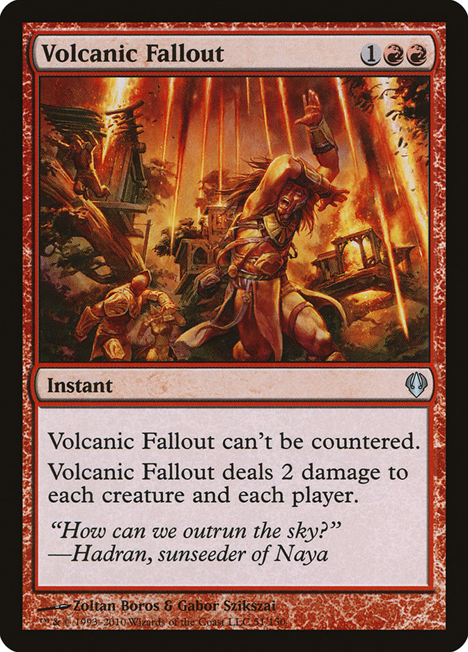 Volcanic Fallout [Archenemy]-1