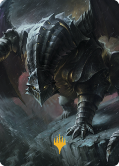 Chardalyn Dragon Art Card (Gold-Stamped Signature) [Commander Legends: Battle for Baldur's Gate Art Series]-1