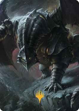 Chardalyn Dragon Art Card (Gold-Stamped Signature) [Commander Legends: Battle for Baldur's Gate Art Series]-1