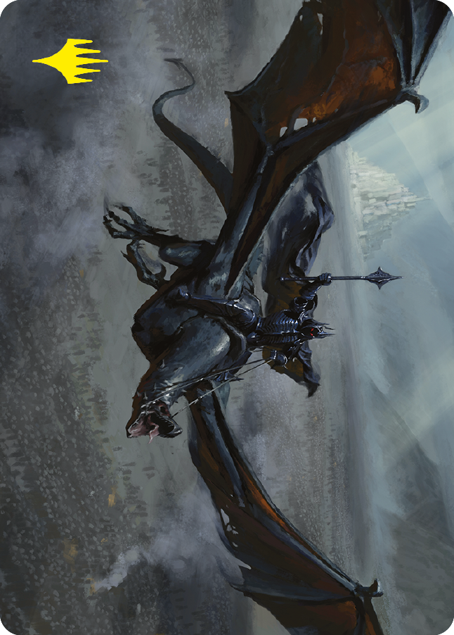 Lord of the Nazgul Art Card (Gold-Stamped Signature) [The Lord of the Rings: Tales of Middle-earth Art Series]-1