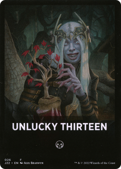 Unlucky Thirteen Theme Card [Jumpstart 2022 Front Cards]-1