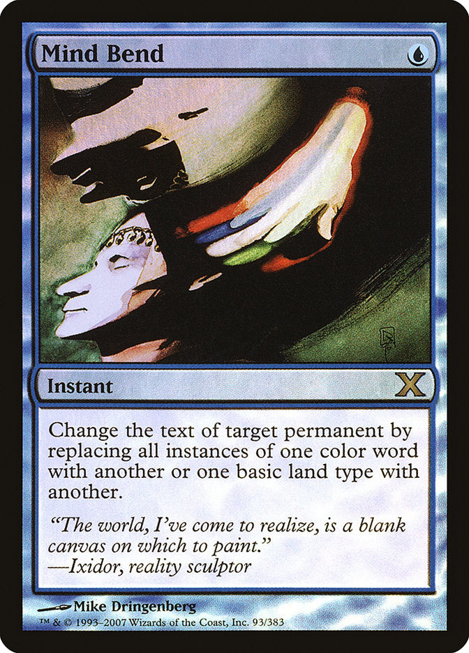 Mind Bend (Premium Foil) [Tenth Edition]-1