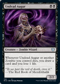 Undead Augur [Innistrad: Midnight Hunt Commander]-1