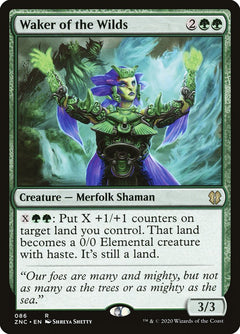 Waker of the Wilds [Zendikar Rising Commander]-1