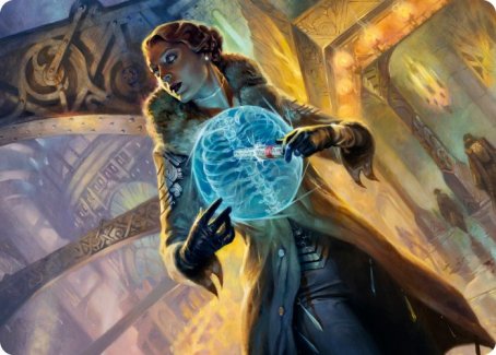 Writ of Return Art Card [Streets of New Capenna Art Series]-1