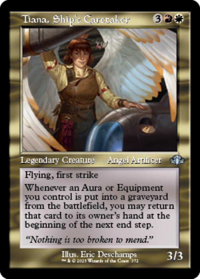 Tiana, Ship's Caretaker (Retro) [Dominaria Remastered]-1