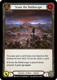 Scour the Battlescape (Blue) [U-WTR196] (Welcome to Rathe Unlimited)  Unlimited Normal-1