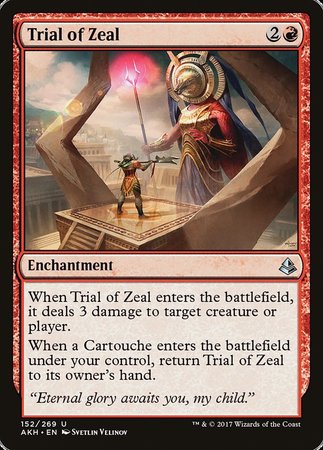 Trial of Zeal [Amonkhet]-1