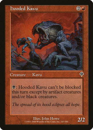Hooded Kavu [Invasion]-1