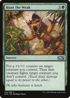 Hunt the Weak [Magic 2015]-1
