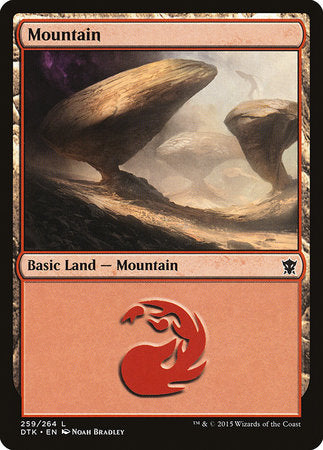 Mountain (259) [Dragons of Tarkir]-1