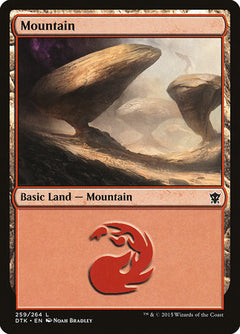 Mountain (259) [Dragons of Tarkir]-1