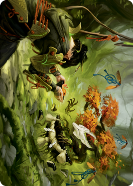 Commune with Spirits Art Card [Kamigawa: Neon Dynasty Art Series]-1