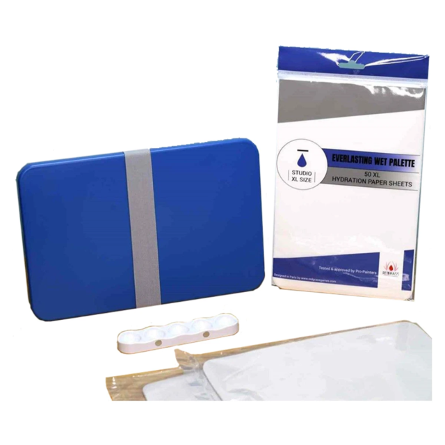 Redgrass Everlasting Wet Palette Studio XL Complete Blue-1