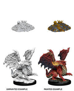 D&D Nolzurs Marvelous Unpainted Miniatures Red Dragon Wyrmling-1
