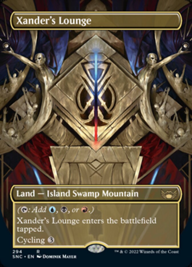 Xander's Lounge (Borderless Alternate Art) [Streets of New Capenna]-1