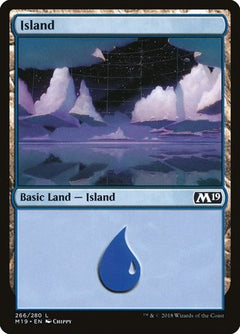 Island (266) [Core Set 2019]-1