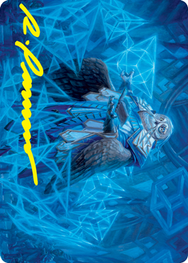 Imbraham, Dean of Theory Art Card (Gold-Stamped Signature) [Strixhaven: School of Mages Art Series]-1