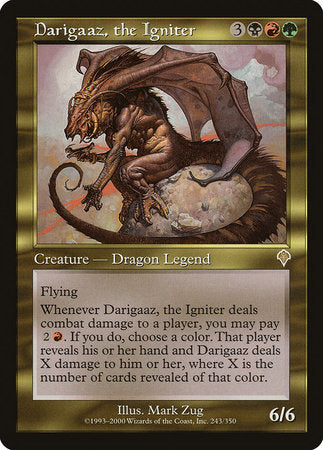 Darigaaz, the Igniter [Invasion]-1
