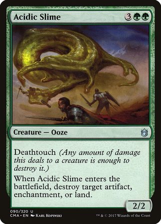 Acidic Slime [Commander Anthology]-1