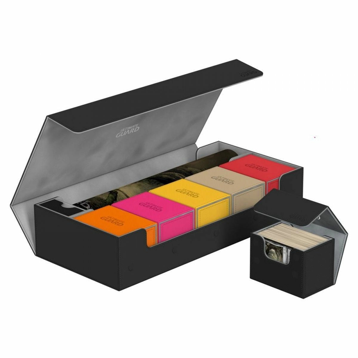Ultimate Guard Superhive 550+ Standard Size XenoSkin Black Deck Box