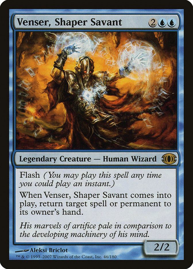 Venser, Shaper Savant [Future Sight]-1