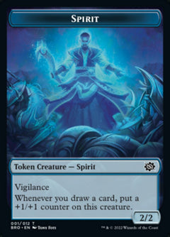 Spirit Token [The Brothers' War Tokens]-1