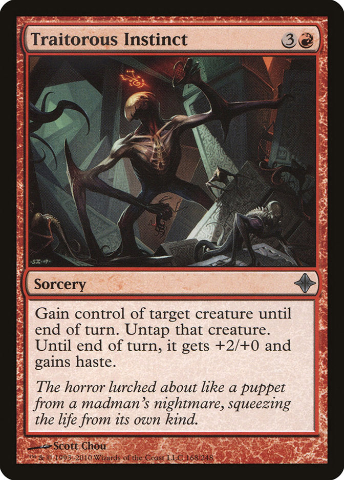 Traitorous Instinct [Rise of the Eldrazi]-1