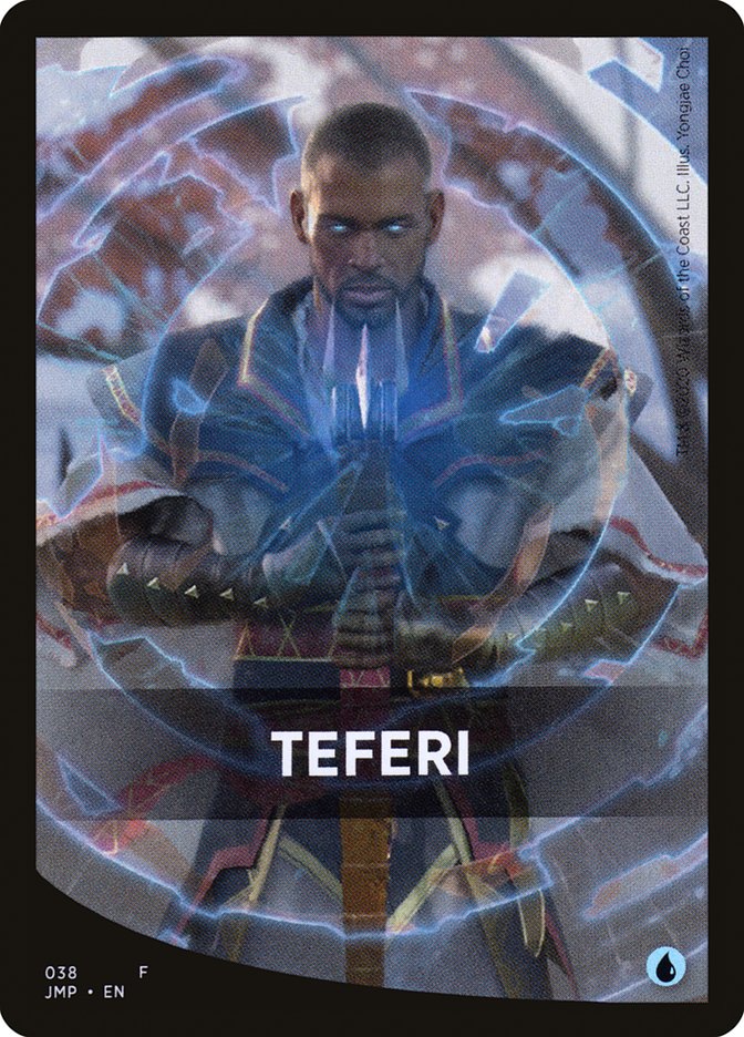 Teferi Theme Card [Jumpstart Front Cards]-1