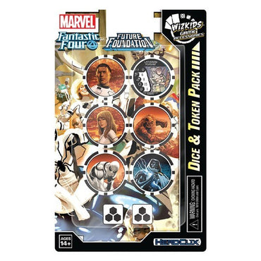 Marvel HeroClix Fantastic Four Future Foundation Dice and Token Pack