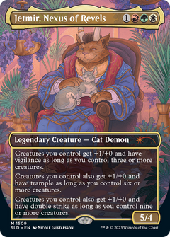 Jetmir, Nexus of Revels // Jetmir, Nexus of Revels [Secret Lair Commander Deck: Raining Cats and Dogs]-1