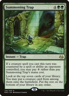 Summoning Trap [Modern Masters 2017]-1