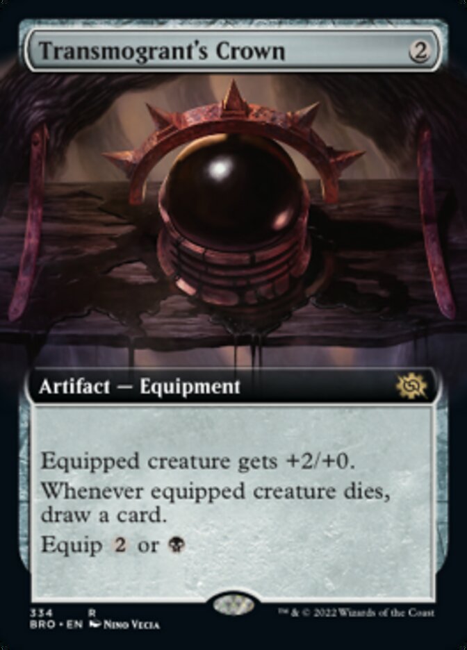 Transmogrant's Crown (Extended Art) [The Brothers' War]-1