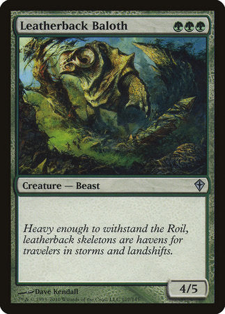 Leatherback Baloth [Worldwake]-1