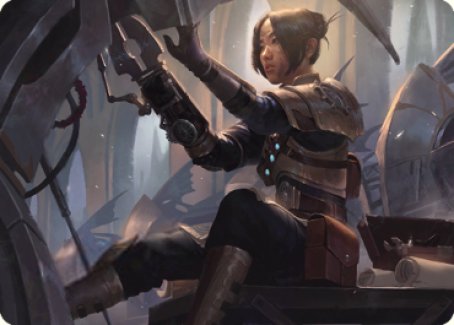 Thopter Mechanic Art Card [The Brothers' War Art Series]-1